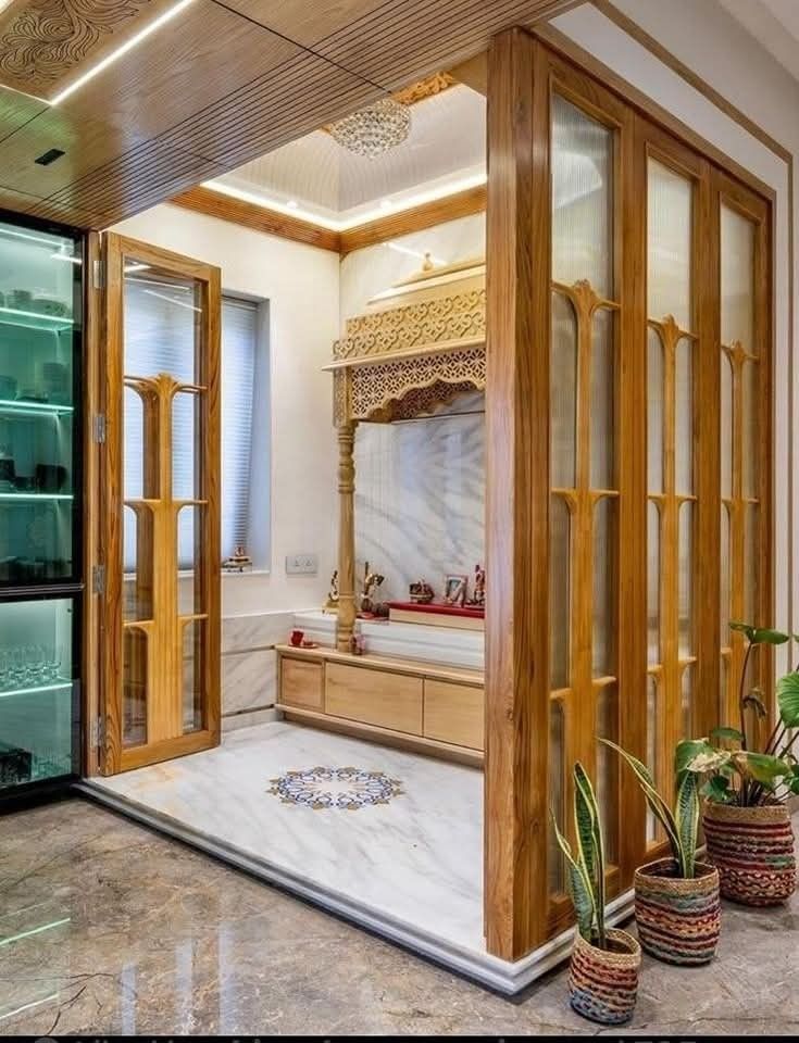 Walk-in Pooja Room